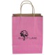 Customize Tonal Striped Matte Paper Bag 